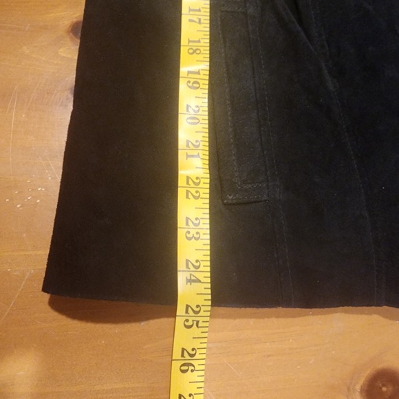 Isaac Mizrahi Live Suede Jacket Womens 18W Black Moto Motorcycle Zipper Classic - Picture 11 of 16